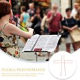thumbnail image 4 of RUNROTOO Clip de Musique pour Adultes en Acier Inoxydable 1Ensemble, 4 of 8