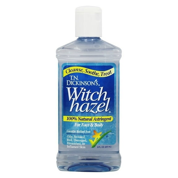 Dickinsons Witch Hazel Face & Body Natural Astringent Blue Label, 8 oz