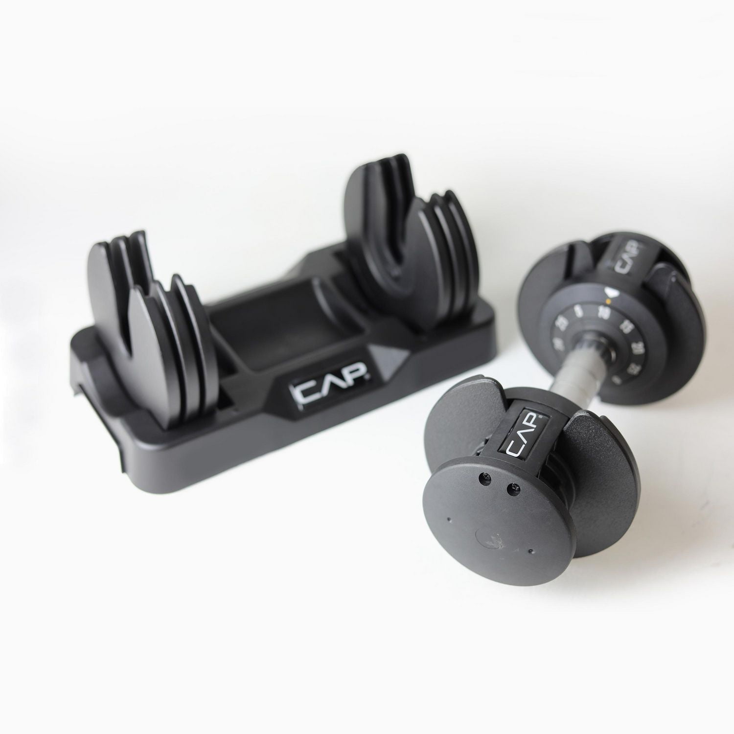 Haltère ajustable CAP Barbell, 25 lb (simple) / 50 lb (paire)