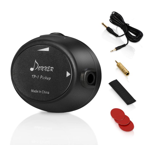 Donner Acoustic Guitar Pickup Transducer TP1 Selfadhesive Piezo