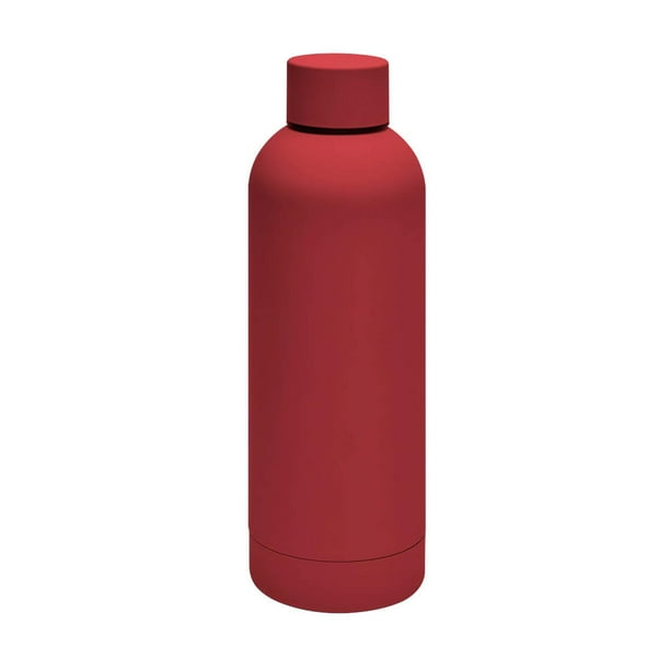 Termo rubber elegante, promocional, merchandising - Termo samt rojo 7 x 23