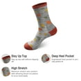 thumbnail image 2 of Women's Merino Wool Crew Hiking Outdoor Socks, Moisture Wicking, 2 of 7
