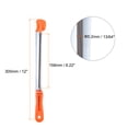 thumbnail image 2 of Unique Bargains Chainsaw File, 13/64' (5.2mm) Round Rasp Chrome Steel with Sharpening Guide Handle, 2 Pack, 2 of 6
