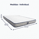 thumbnail image 2 of Colchón en Caja Restonic Individual  Memory Foam con Cooling Gel Alta Densidad Descanso Profundo, 2 of 8
