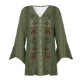 thumbnail image 4 of Vedolay Cardigans for Women Casual Knit Cardigan Sweaters Coats for Female 2023 Green,XL, 4 of 5