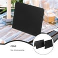 thumbnail image 3 of FELTECHELECTR Tabletop Message Board Acrylic Black V Shaped Wedding 12Pcs 3.9X3.1X2.4In, 3 of 6