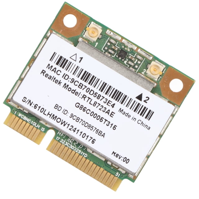 Tarjeta de red inalámbrica Mini PciExpress 802.11B g/n 300M BT4.0 Tarjeta de red de transmisión de alta velocidad Plug and Play