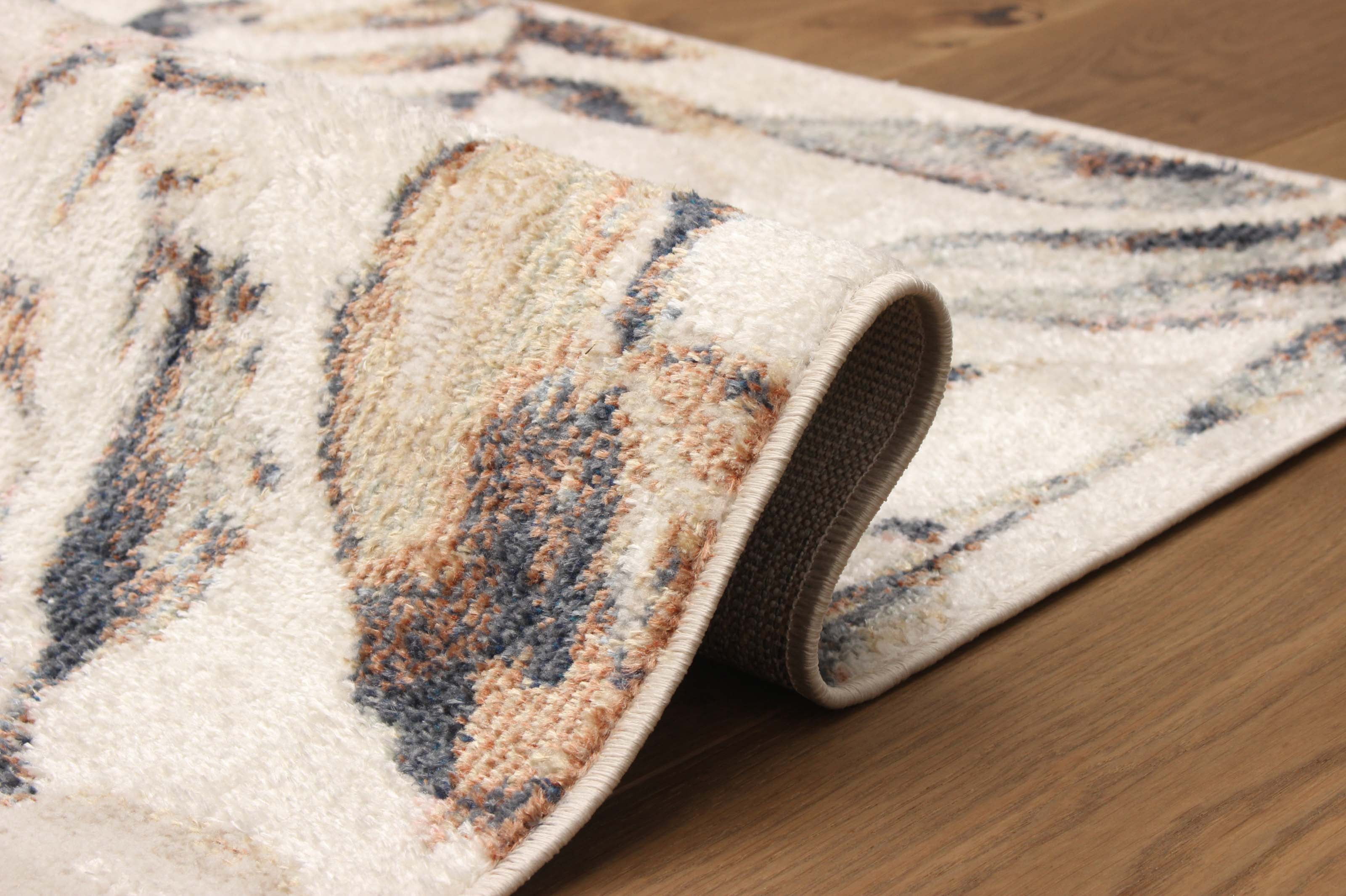 ECARPET Rosette Contemporary/Modern Area Rug for Living Room, Bedroom, Dining Room, Entrance, Hallway and More.