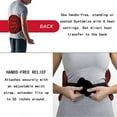thumbnail image 2 of （Grey-US Plug）Winter Electric Heated Belt Lumbar Back Heating Pad With 6 Heat Settings For Pain Relief, 2 of 3