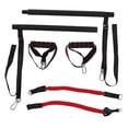 thumbnail image 1 of Pilates Stick, Foam Material Multifunctional Pilates Bar Kit  For Fitness 2 Webbing Tube, 1 of 8