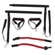 thumbnail image 1 of Kit de barra de pilates portátil con banda de resistencia ajustable, equipo de ejercicio de yoga para entrenamiento de pilates, 2 tubos de correas, 1 of 14