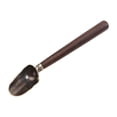 thumbnail image 3 of Cuchara de té de Kung Fu china con mango de madera y pala de cobre decorativa tradicional C, 3 of 9