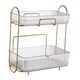 thumbnail image 3 of Organizador de maquillaje de 2 niveles BuyWeek para tocador y baño, 3 of 12