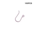 thumbnail image 4 of Guardurnaity Pendientes de gancho de 100 Uds., pendientes de gota de plástico transparente a prueba de decoloración, accesorio de joyería pequeña, regalo Accesorios de disfraces harina de oro Guardurnaity AP015416-05, 4 of 6