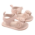 thumbnail image 4 of Tigivemen Toddler Sandals Girl Summer Sandal Dressy Baby Girls Flower Shoes Light Pink Size 3, 4 of 8