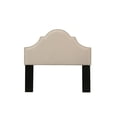 thumbnail image 3 of Republic Design House  Portman Ivory Upholstered Headboard/ Flat Bench Collection, 3 of 5