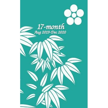 17-month Aug 2019-Dec 2020 5x8: August 2019 - December 2020 Weekly - Monthly Pocket / Wallet Size Simple Pretty Daily / Weekly & Monthly Planner - Get