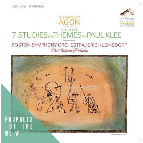 Stravinsky / Schuller / Leinsdorf - Agon / Seven Studies on Themes of Paul Klee - Music & Performance - CD