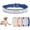 Blue, variant on Bling Collar for Small Medium Dogs, Cute Rhinestone Dazzling Sparkling Collar Pretty Crystal Diamond Pet Puppy Collar for XS Small Medium Girls Dogs Cats