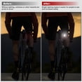 thumbnail image 4 of Nilight LED Safety Light 4PCS Red Green White Marine Navigation Bike Tail Lights Three Modes Waterproof Reflective Gear Clip On Flash Strobe Indicator Lamp for Night Boating Fishing Cycling Jogging, 4 of 9
