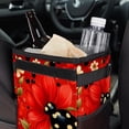 thumbnail image 6 of Seven Starred Ladybird Foldable Car Garbage Can with Lid, Leak-proof, and Hanging Storage Bag - Trash Can for Car, 6 of 6