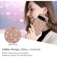 thumbnail image 2 of Phone Case for Google Pixel 9 Pro Case Glitter Sparkle Pink, Glamorous Bling Shiny Cover Google Pixel 9 Pro Case Silicone Anti-Fingerprint Thin (Pink), 2 of 7