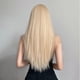 thumbnail image 4 of Peluca sintética larga y recta con flequillo para mujer, pelo falso suave y sedoso Natural, resistente al calor, color rubio, colorido, uso diario en fiestas, 4 of 4