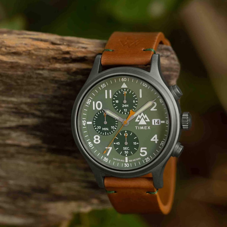 Timex Expedition North Sierra Chrono 42mm Green - Walmart.com