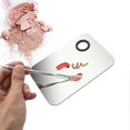 thumbnail image 4 of 3X Professional Makeup Palette Tray Mixed Make Up Stainless Steel Liquid Foundation Palette Watercolor Art Makeup Tools, 4 of 5