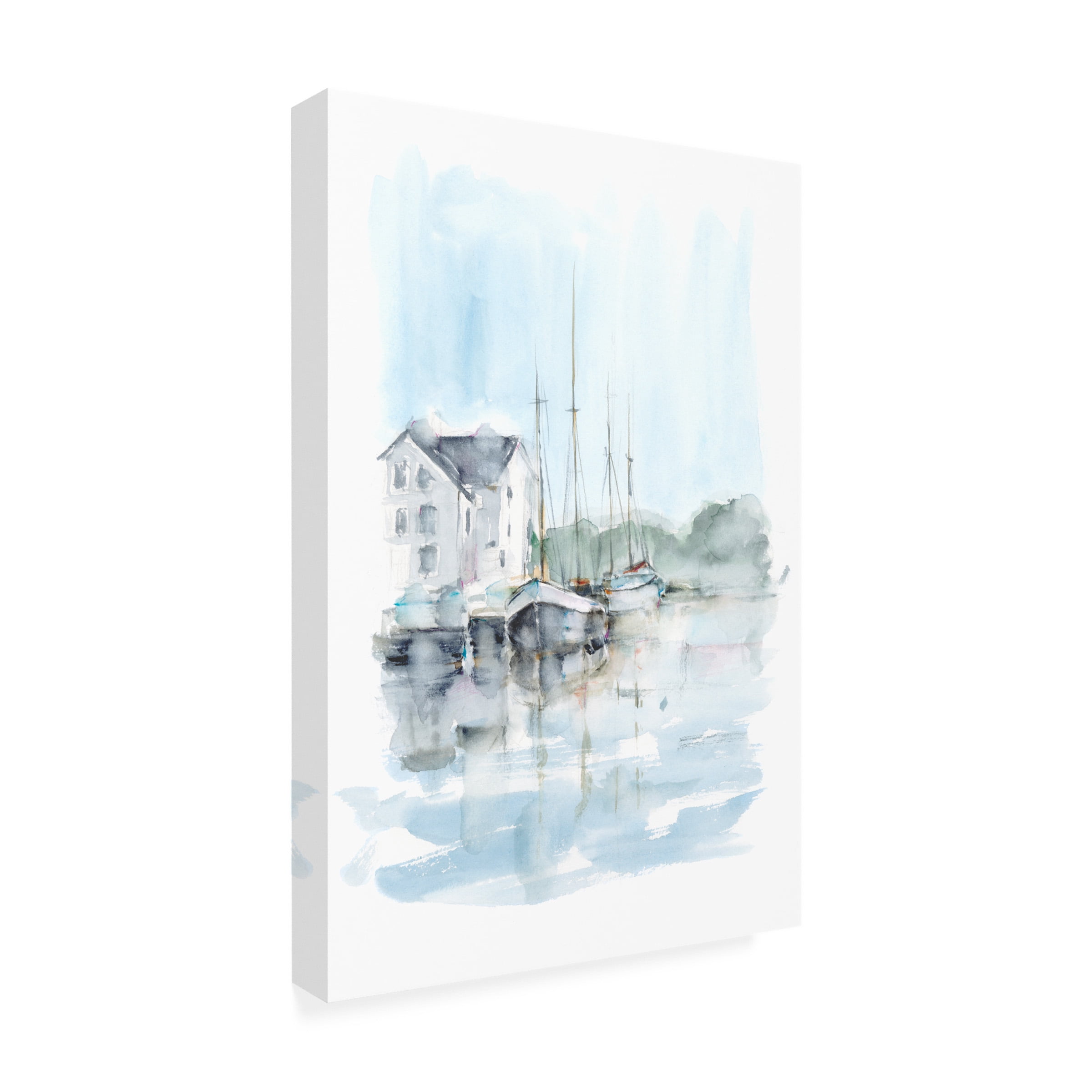 Ethan Harper 'New England Port I' Canvas Art