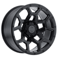 thumbnail image 2 of Black Rhino Overland 17X8 5X114.3 35Et 84.1Cb Matte Black Wheel, 2 of 2
