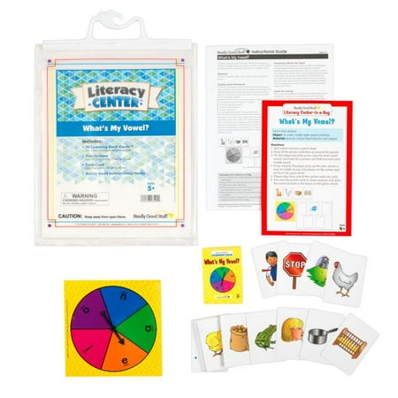 What s My Vowel? Literacy Center - 1 literacy center