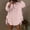 Pink, variant on Women's Tops Plus Size Tunic Loose Long Sleeve Athletic Shirts Womens Fall T Shirts Birthday Gifts