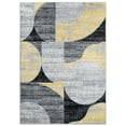 thumbnail image 2 of World Rug Gallery Modern Geometric Design Area Rug - YELLOW 5' X 7', 2 of 8