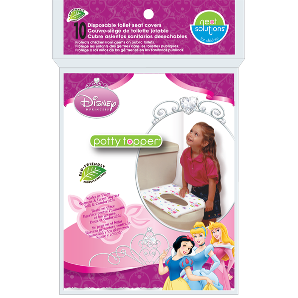 Neat Solutions Disney Princess Potty Toppers (Pack of 10)