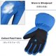 thumbnail image 2 of KAIYANG Guantes para niños, guantes de esquí de invierno, mitones, guantes cálidos para nieve, snowboard, resistentes al viento, antideslizantes, para niños y niñas, deportes al aire libre (rosa rojo,, 2 of 3