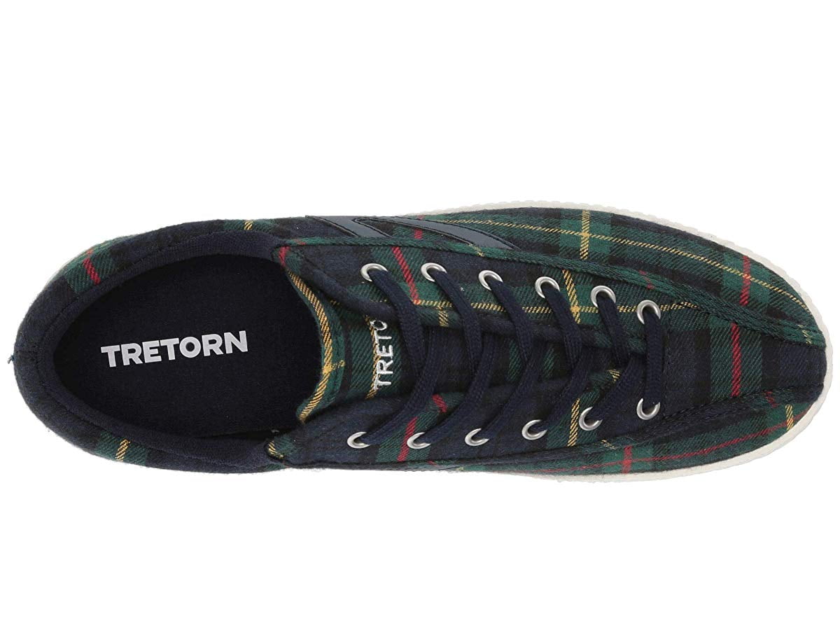 plaid tretorns
