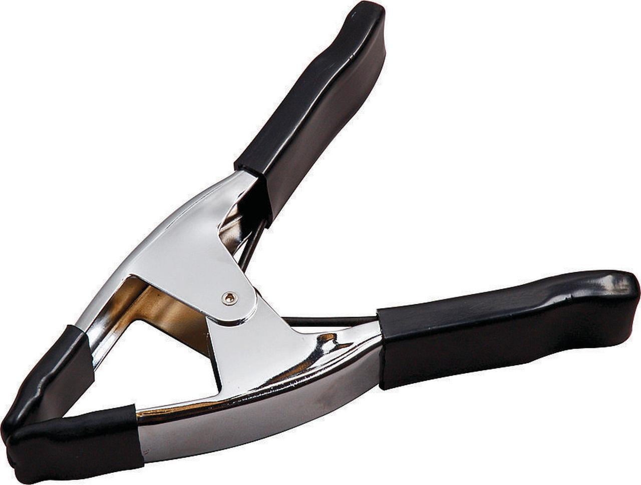 Vulcan Heavy Duty Spring Clamp, 6 In Opening, Pvc Jaw