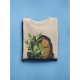 thumbnail image 3 of Botany Portrait I. Sweatshirt Women -Victoria Borges Designs, Female Medium, 3 of 4