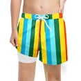 thumbnail image 2 of JTieacloth Boys Swim Trunks With Compression Liner Toddler Bathing,Sizes 14-16 Years, 2 of 3