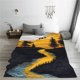thumbnail image 5 of Fotbe Sunset River Pine Trees Manta de Franela Acolchonada con Estampado, Súper Suave y Esponjosa, Extra Grande para Sofá, Cama, Uso Todo el Año-40"x30", 5 of 7