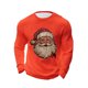thumbnail image 2 of Blusas y camisas de manga larga con cuello redondo para hombre, ropa deportiva para el hogar, pijamas, camisetas casuales holgadas de color liso, blusa deportiva de poliéster para hombre, 2 of 4