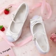 thumbnail image 6 of Kushyshoo White Girls Dress Shoes Mary Jane 1.5in Low Heel Pumps Wedding Party Princess 2M, 6 of 7