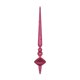thumbnail image 1 of Adorno para árbol de Navidad Vickerman, 30 cm, purpurina fucsia, 3 unidades, 1 of 1