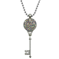 thumbnail image 1 of Paraguas japon arte ukiyo - e Azul Colgante Collar Vintage Llavero Plata Joyas Unbranded M, 1 of 3