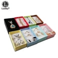 thumbnail image 3 of Assorted Colors 12pcs/Lot Jewelry Sets Display Box For Necklace Earrings Ring 5*8*2.5cm Packaging Shadow Box Jewelry Organizer Green, 3 of 6