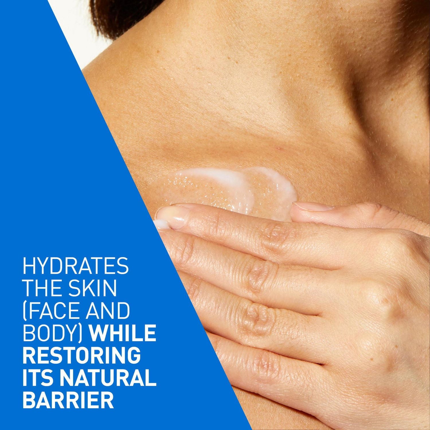 CeraVe Lotion Hydratante Quotidienne, Lotion Légère pour Visage et Corps avec Céramides, 473 ml 562mL