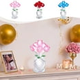 thumbnail image 1 of Fiudx Adorno de Rosa de Cristal, Elegante Decoración de Cristal, Diseño Floral Realista, Regalo Perfecto para San Valentín, Regalo Romántico para Aniversarios, Tamaño 6,3 X 6,3 X 10,5 Cm., 1 of 7