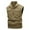 Khaki, variant on UVEASISHA Big and Tall Work Vest for Men Sleeveless Lightweight Cargo Jackets Zipper Pocket Casual Hiking Travel Vests Outdoor Fishing Waistcoat Khaki XXL
