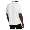 thumbnail image 2 of Yellow Rooster Men's Short Sleeve Dry Zone Raglan Male Polo Shirt White M, 2 of 5